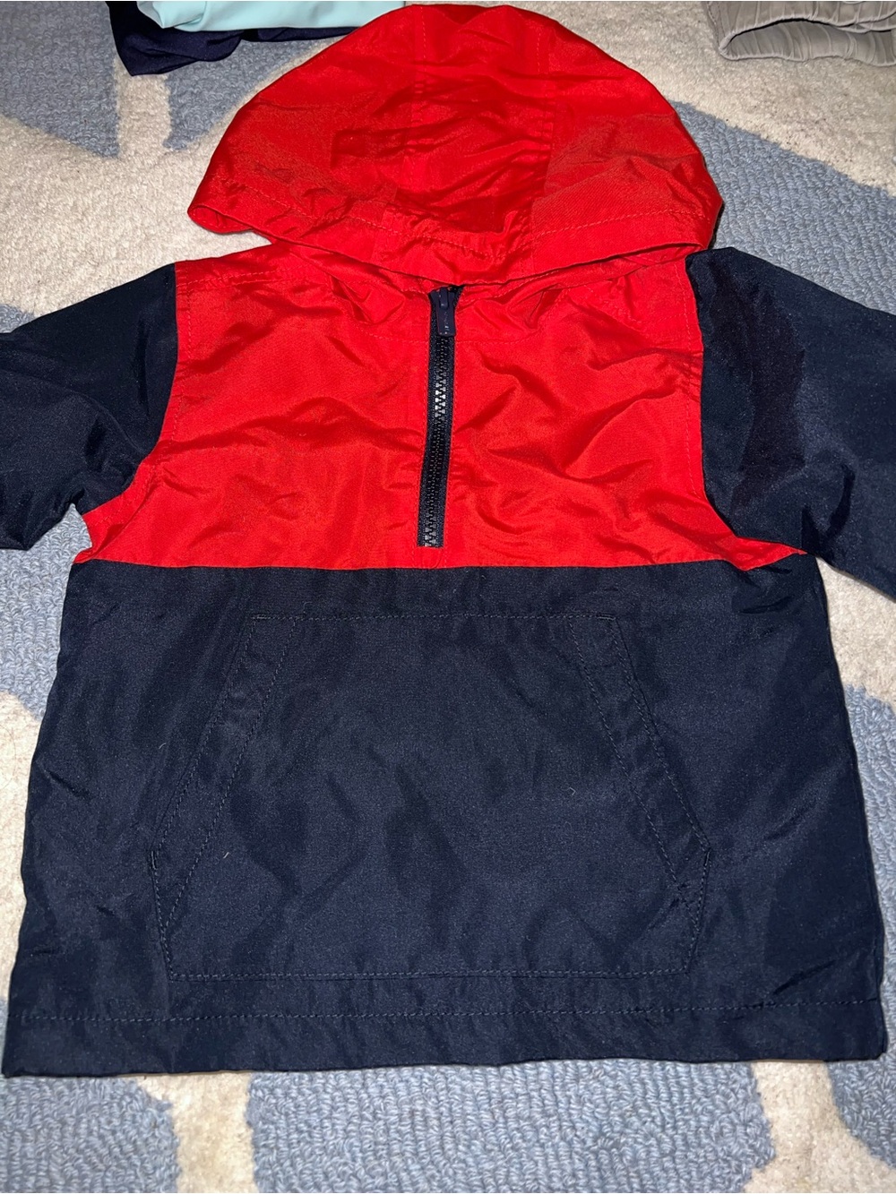 Old navy pullover windbreaker jacket
